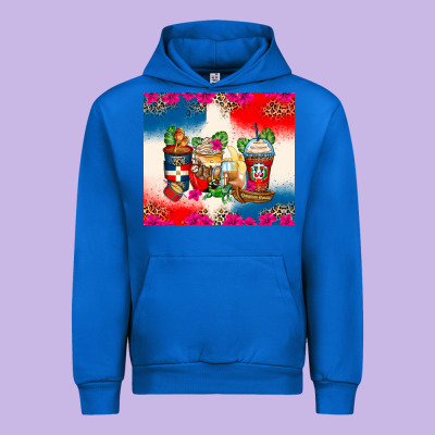 Urban Hoodie dominican republic coffee cups