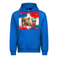Cobalt dominican republic coffee cups Urban Hoodie - Zillion Design Studio