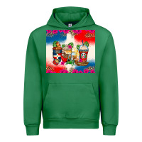 Emerald dominican republic coffee cups Urban Hoodie - Zillion Design Studio