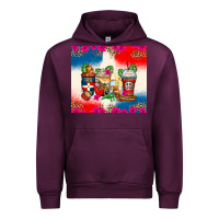 Mauve Wine dominican republic coffee cups Urban Hoodie - Zillion Design Studio