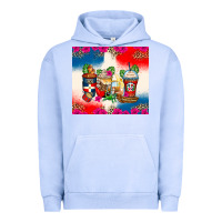 Pigment Grape Ice dominican republic coffee cups Urban Hoodie - Zillion Design Studio
