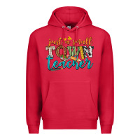 Cardinal just a small town teacher Premium Hoodie - texasbilliewilder