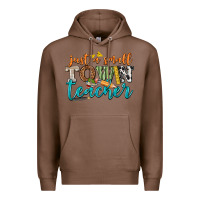 Chestnut just a small town teacher Premium Hoodie - texasbilliewilder