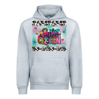 Heather Grey crafting queen Urban Hoodie - Zillion Design Studio