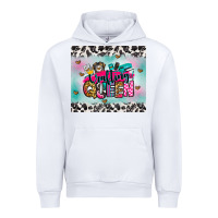 White crafting queen Urban Hoodie - Zillion Design Studio