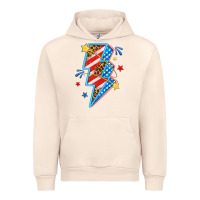 Sandshell America lightning bolt Urban Hoodie - texasbilliewilder