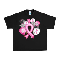 Black Balloons cancer ribbon Urban Heavy Tee - Artiststas