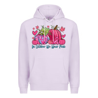 Lilac in october we wear pink Premium Hoodie - Zillion Design Studio