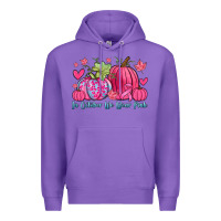 Purple in october we wear pink Premium Hoodie - Zillion Design Studio