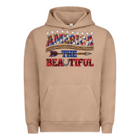 Pigment Burro America the beautiful Urban Hoodie - texasbilliewilder