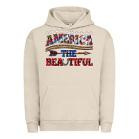 Pigment French Oak America the beautiful Urban Hoodie - texasbilliewilder