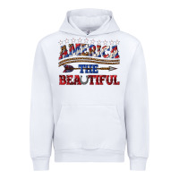 White America the beautiful Urban Hoodie - texasbilliewilder