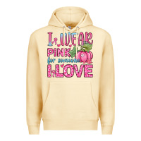 Pina Colada i wear pink for someone i love Premium Hoodie - Zillion Design Studio