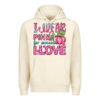 Sandshell i wear pink for someone i love Premium Hoodie - Zillion Design Studio