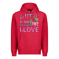 Cardinal i wear pink for someone i love Premium Hoodie - Zillion Design Studio