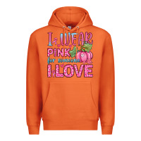 Carrot i wear pink for someone i love Premium Hoodie - Zillion Design Studio