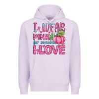 Lilac i wear pink for someone i love Premium Hoodie - Zillion Design Studio
