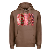Chestnut valentine's day brushstrokes Premium Hoodie - RanaPortraitStore