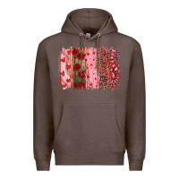 Coffee valentine's day brushstrokes Premium Hoodie - RanaPortraitStore