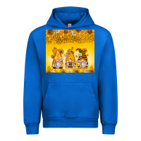 Cobalt bumble bee gnomes Urban Hoodie - Zillion Design Studio