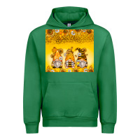 Emerald bumble bee gnomes Urban Hoodie - Zillion Design Studio