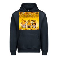 Navy bumble bee gnomes Urban Hoodie - Zillion Design Studio