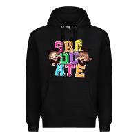 Black kinder graduate 2023 Premium Hoodie - texasbilliewilder