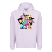 Lilac kinder graduate 2023 Premium Hoodie - texasbilliewilder
