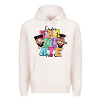 Pale Pink kinder graduate 2023 Premium Hoodie - texasbilliewilder