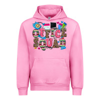 Fuchsia Pink office squad Urban Hoodie - Zillion Design Studio