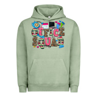 Pigment Oil Green office squad Urban Hoodie - Zillion Design Studio