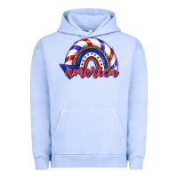 Pigment Grape Ice America rainbow Urban Hoodie - texasbilliewilder