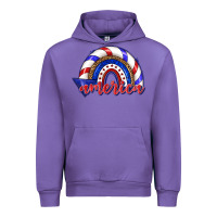 Tulip America rainbow Urban Hoodie - texasbilliewilder