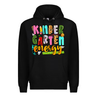 Black kindergarten energy Premium Hoodie - texasbilliewilder