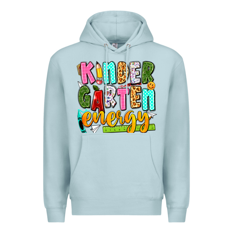 Kindergarten Energy Premium Hoodie by texasbilliewilder | Teevron