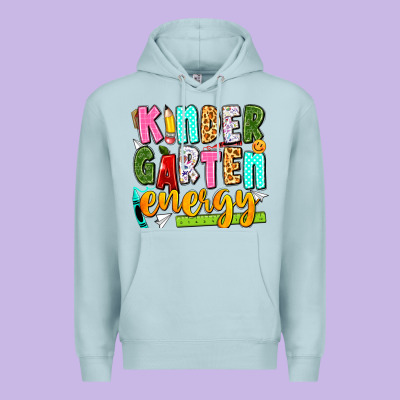 Kindergarten Energy Premium Hoodie Designed By Texasbilliewilder