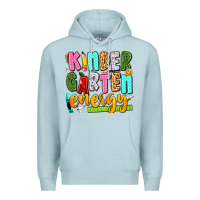 Blue Mist kindergarten energy Premium Hoodie - texasbilliewilder