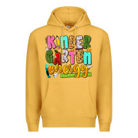 Mustard kindergarten energy Premium Hoodie - texasbilliewilder