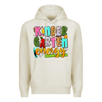 Oatmeal Heather kindergarten energy Premium Hoodie - texasbilliewilder