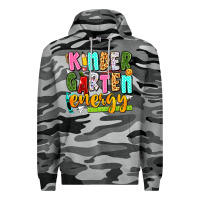 Slate Camo kindergarten energy Premium Hoodie - texasbilliewilder