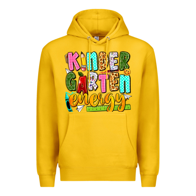 Kindergarten Energy Premium Hoodie by texasbilliewilder | Teevron