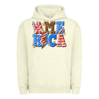 Pigment Pistachio America with lightning bolt Urban Hoodie - texasbilliewilder