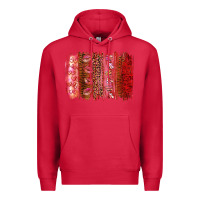 Cardinal valentine's day brushstroke Premium Hoodie - RanaPortraitStore