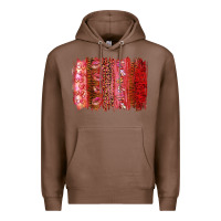 Chestnut valentine's day brushstroke Premium Hoodie - RanaPortraitStore