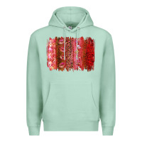 Seafoam valentine's day brushstroke Premium Hoodie - RanaPortraitStore