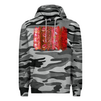 Slate Camo valentine's day brushstroke Premium Hoodie - RanaPortraitStore