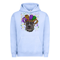 Pigment Grape Ice mardi gras pitbull Urban Hoodie - RanaPortraitStore