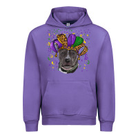 Tulip mardi gras pitbull Urban Hoodie - RanaPortraitStore