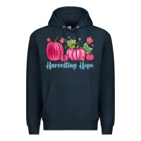 Navy harvesting hope Premium Hoodie - Zillion Design Studio