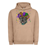 Pigment Burro mardi gras french bulldog Urban Hoodie - RanaPortraitStore